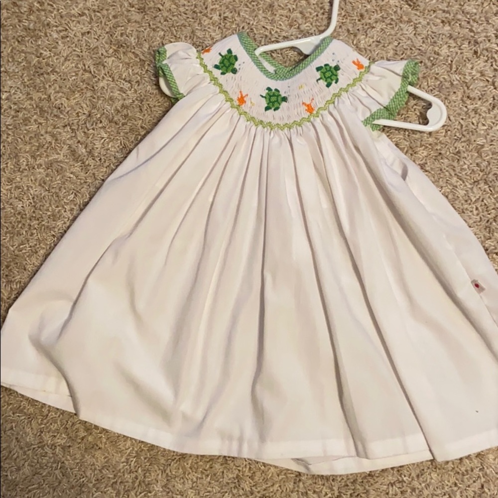 Petit ami smocked shirt